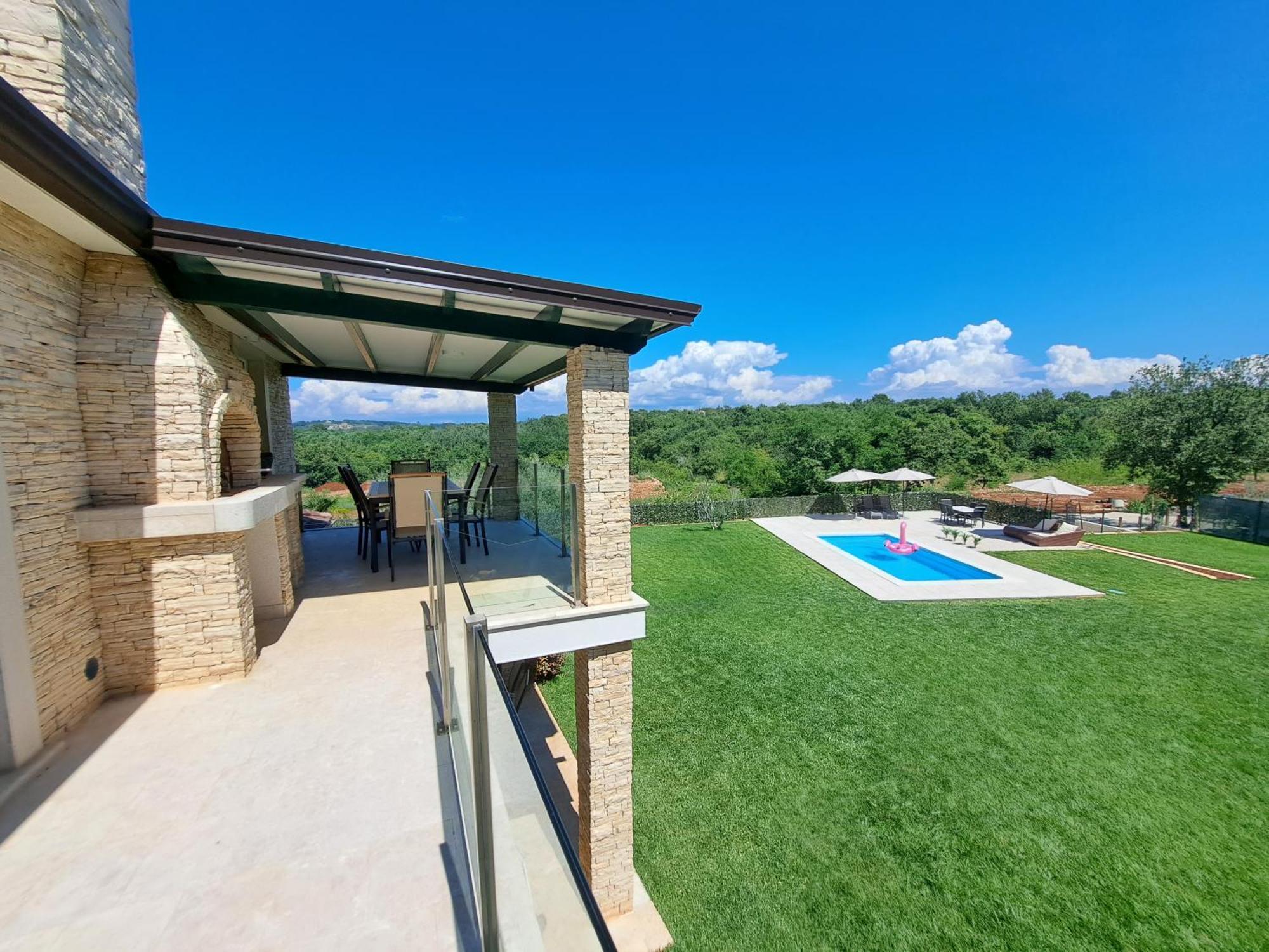 Apartments Villa Sotlar With Pool Умаг Екстер'єр фото